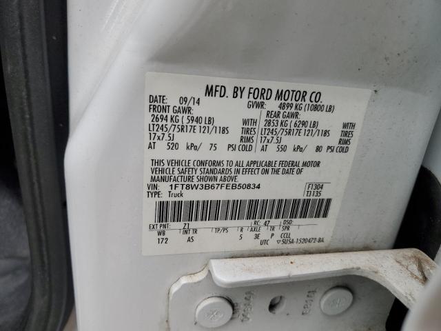 2015 FORD F350 SUPER - 1FT8W3B67FEB50834