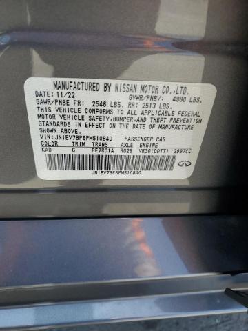 2023 INFINITI Q50 LUXE JN1EV7BP6PM510840