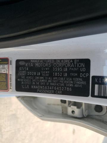 2015 KIA RIO EX KNADN5A34F6452786