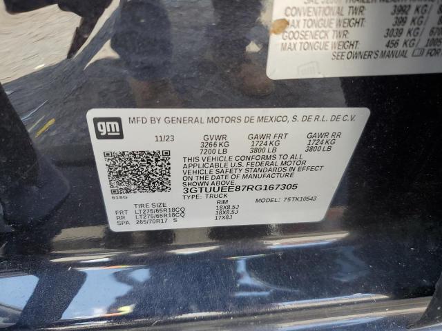 2024 GMC SIERRA K15 3GTUUEE87RG167305