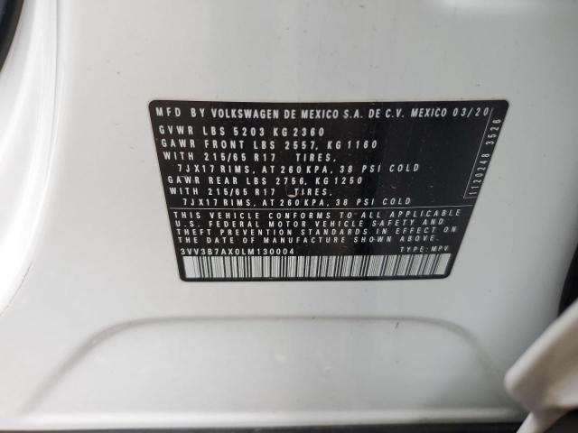 2020 VOLKSWAGEN TIGUAN SE 3VV3B7AX0LM130004