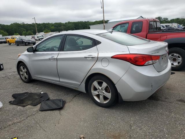 HYUNDAI ELANTRA GL 2013 silver  gas KMHDH4AE3DU929606 photo #3