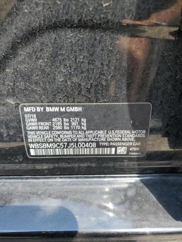 2018 BMW M3 WBS8M9C57J5L00408