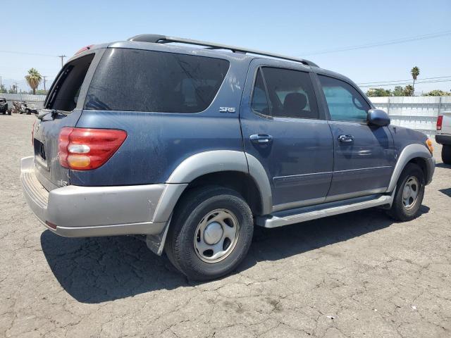 TOYOTA SEQUOIA SR 2003 blue  gas 5TDZT34A33S190476 photo #4