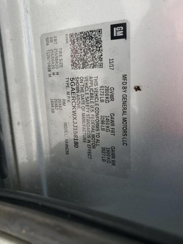 2018 BUICK ENCLAVE PR 5GAERCKWXJJ158180