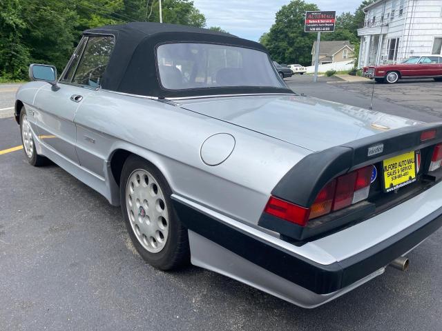 Vin: zarba5566h105xxx, lot: 63038355, alfa romeo spider quadrifoglio 19873
