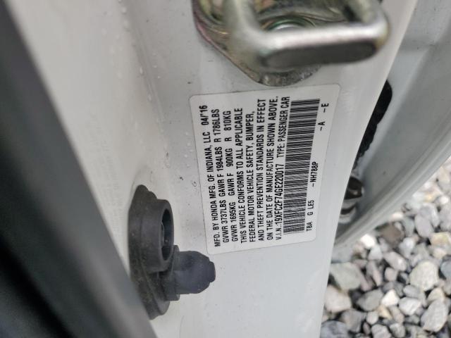 2016 HONDA CIVIC EX - 19XFC2F74GE220017
