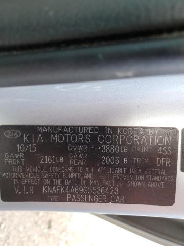 2016 KIA FORTE LX KNAFK4A69G5536423
