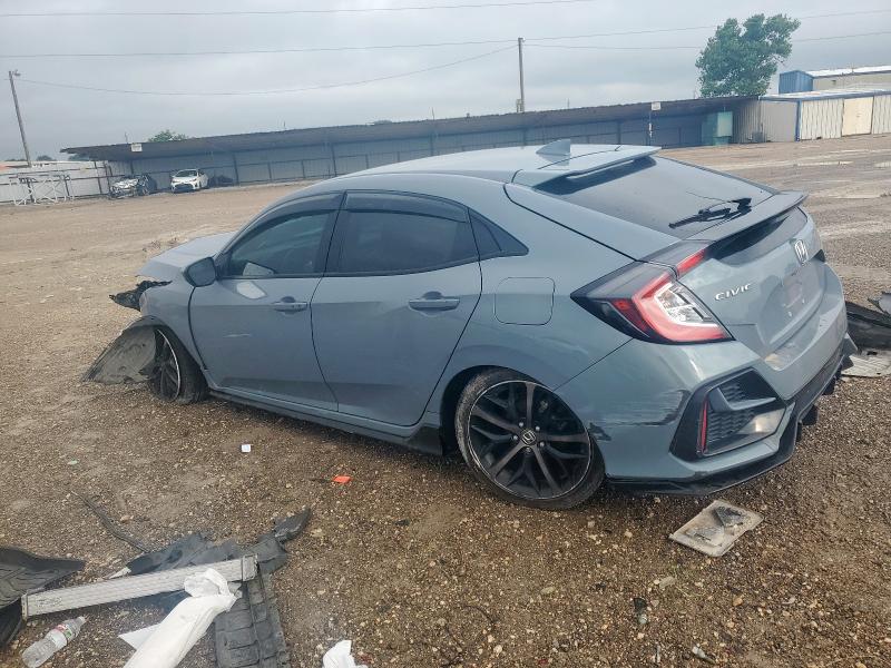 Vin: shhfk7h46mu209124, lot: 58935975, honda civic sport 20212