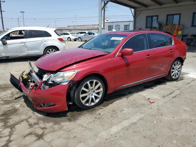 LEXUS GS 300 2006 red  gas JTHBH96SX65004355 photo #1