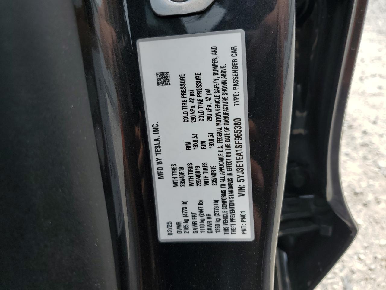 Tesla Model 3 2025