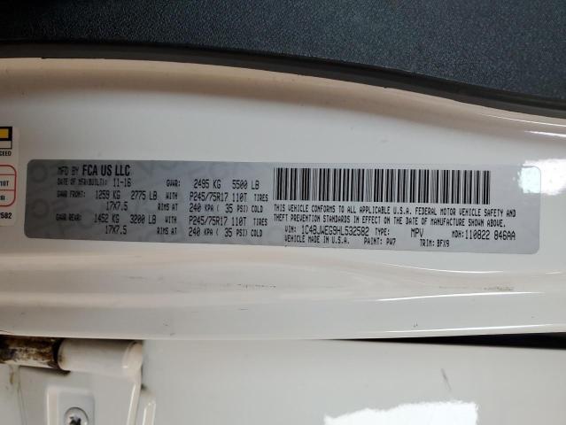 2017 JEEP WRANGLER U - 1C4BJWEG9HL532582