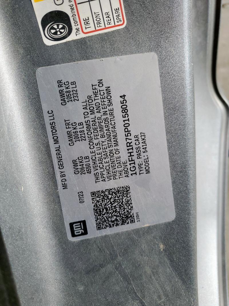 2023 CHEVROLET CAMARO SS - 1G1FH1R75P0158054