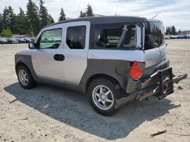 HONDA ELEMENT DX 2003 silver  gas 5J6YH282X3L003353 photo #3
