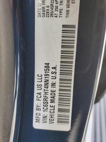 2022 RAM 1500 LIMIT 1C6SRFHT4NN191584