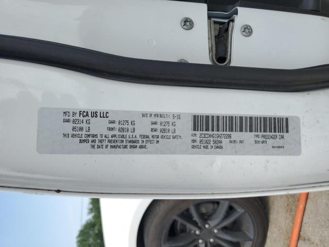 2016 DODGE CHARGER SX - 2C3CDXHG1GH272286