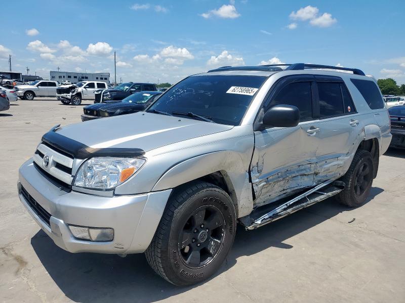 TOYOTA 4RUNNER SR 2003 silver  gas JTEZU14R838008083 photo #1