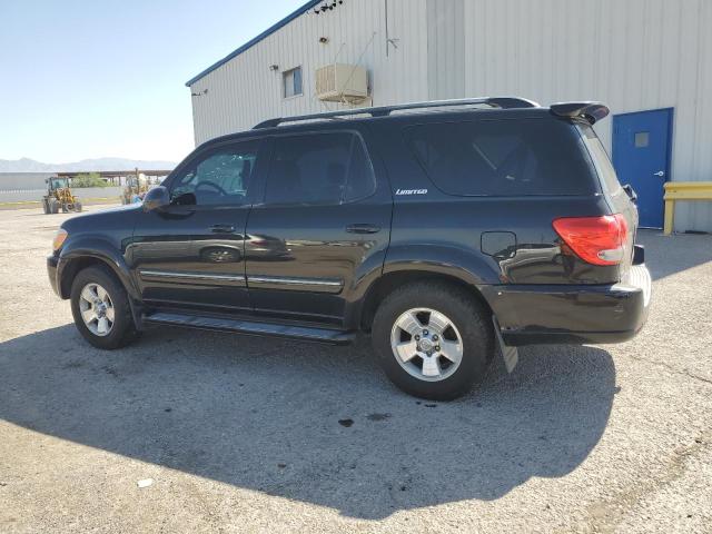 TOYOTA SEQUOIA LI 2005 black  gas 5TDZT38A85S263130 photo #3