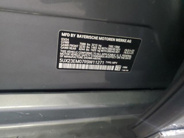 2024 BMW X7 XDRIVE4 5UX23EM07R9W11271