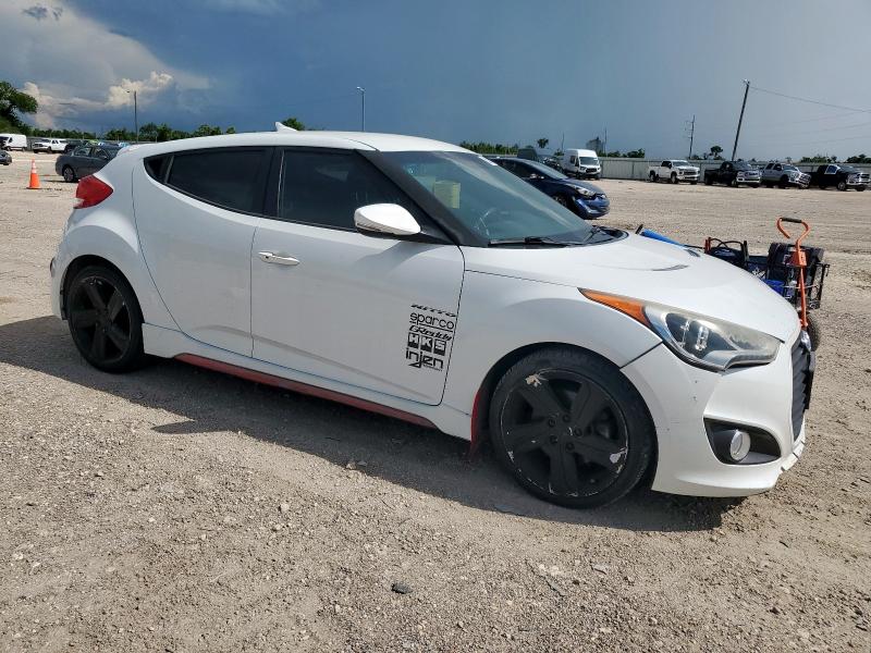 Vin: kmhtc6ae0du169818, lot: 62430115, hyundai veloster turbo 20134