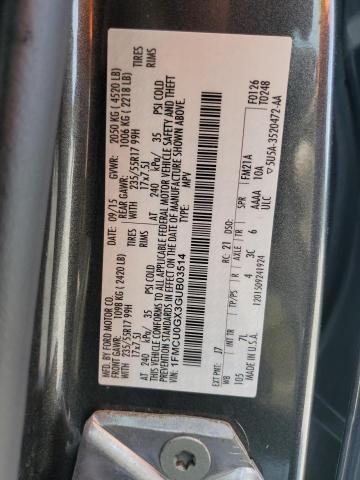 2016 FORD ESCAPE SE - 1FMCU0GX3GUB03514