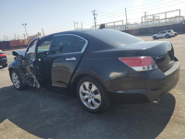 HONDA ACCORD EXL 2009 black  gas 1HGCP36839A049824 photo #3