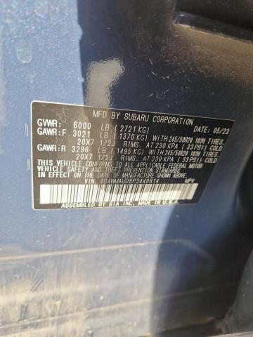 2023 SUBARU ASCENT LIM 4S4WMAUD8P3440814