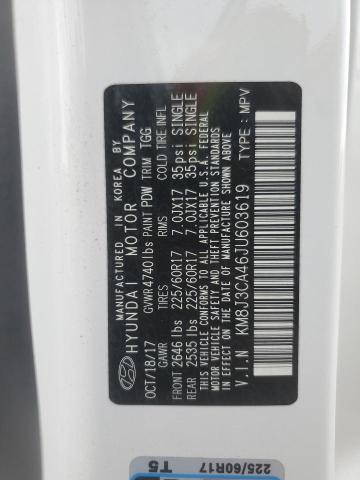 2018 HYUNDAI TUCSON SEL - KM8J3CA46JU603619