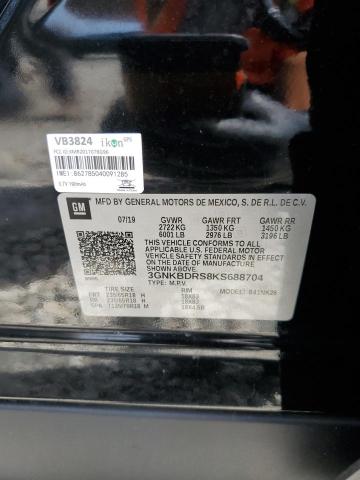 2019 CHEVROLET BLAZER 3LT - 3GNKBDRS8KS688704
