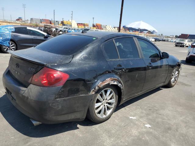 INFINITI G35 2008 black  gas JNKBV61E98M228248 photo #4