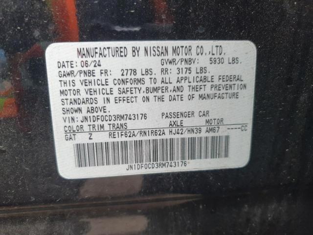 2024 NISSAN ARIYA PLAT JN1DF0CD3RM743176