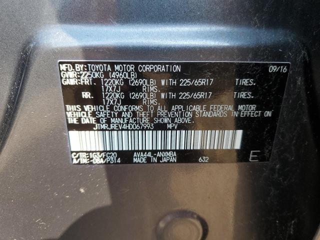 2017 TOYOTA RAV4 HV LE JTMRJREV4HD067993