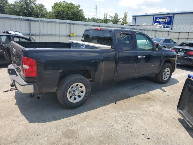 CHEVROLET SILVERADO 2007 black  gas 2GCEC19C771640026 photo #4