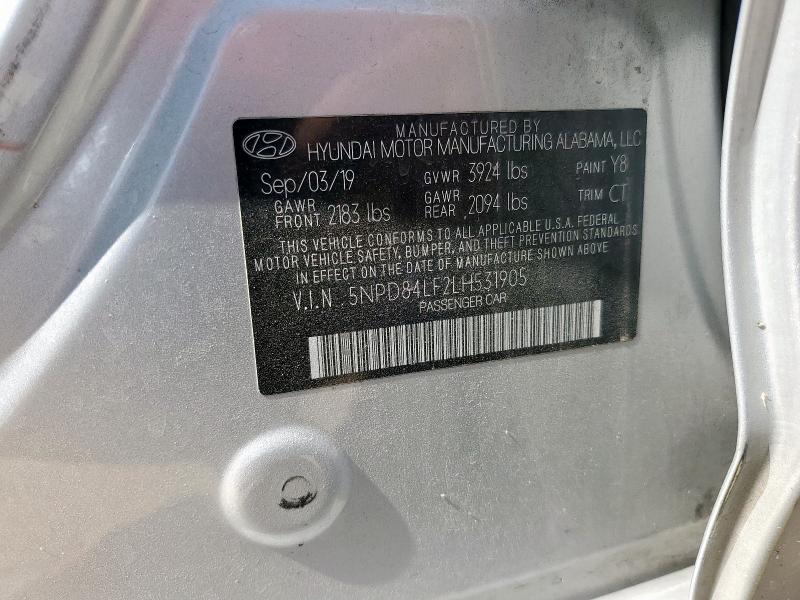2020 HYUNDAI ELANTRA SE - 5NPD84LF2LH531905