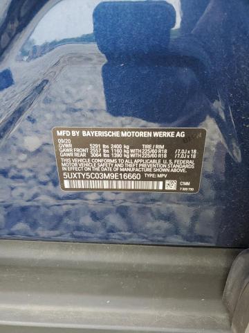 2021 BMW X3 XDRIVE3 - 5UXTY5C03M9E16660