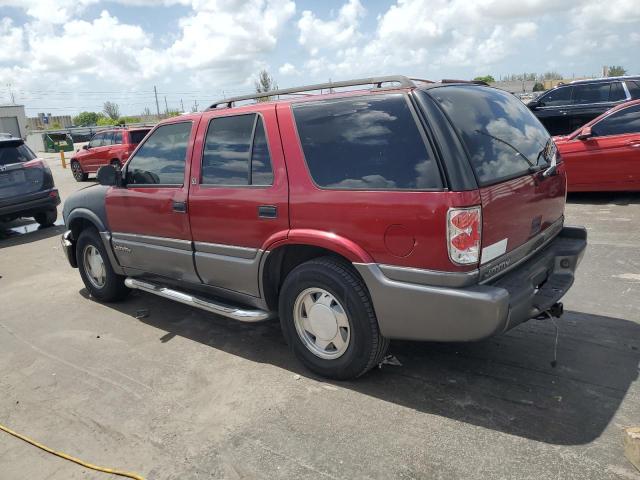 GMC JIMMY 2000 burgundy 4dr spor gas 1GKCS13WXY2357087 photo #3