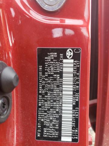 5yfepmae5mp182230 - 2021 Toyota corolla le - #59526525