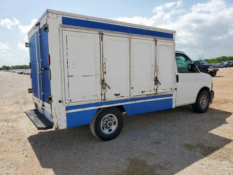 GMC SAVANA CUT 2019 white  gas 1GD07RFP2K1231527 photo #4