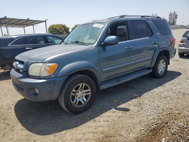 TOYOTA SEQUOIA 2005 blue  gas 5TDZT34AX5S262485 photo #1