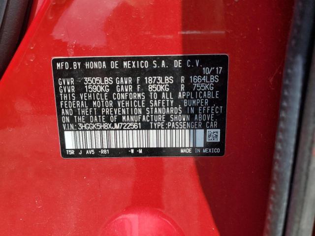 2018 HONDA FIT EX 3HGGK5H8XJM722561