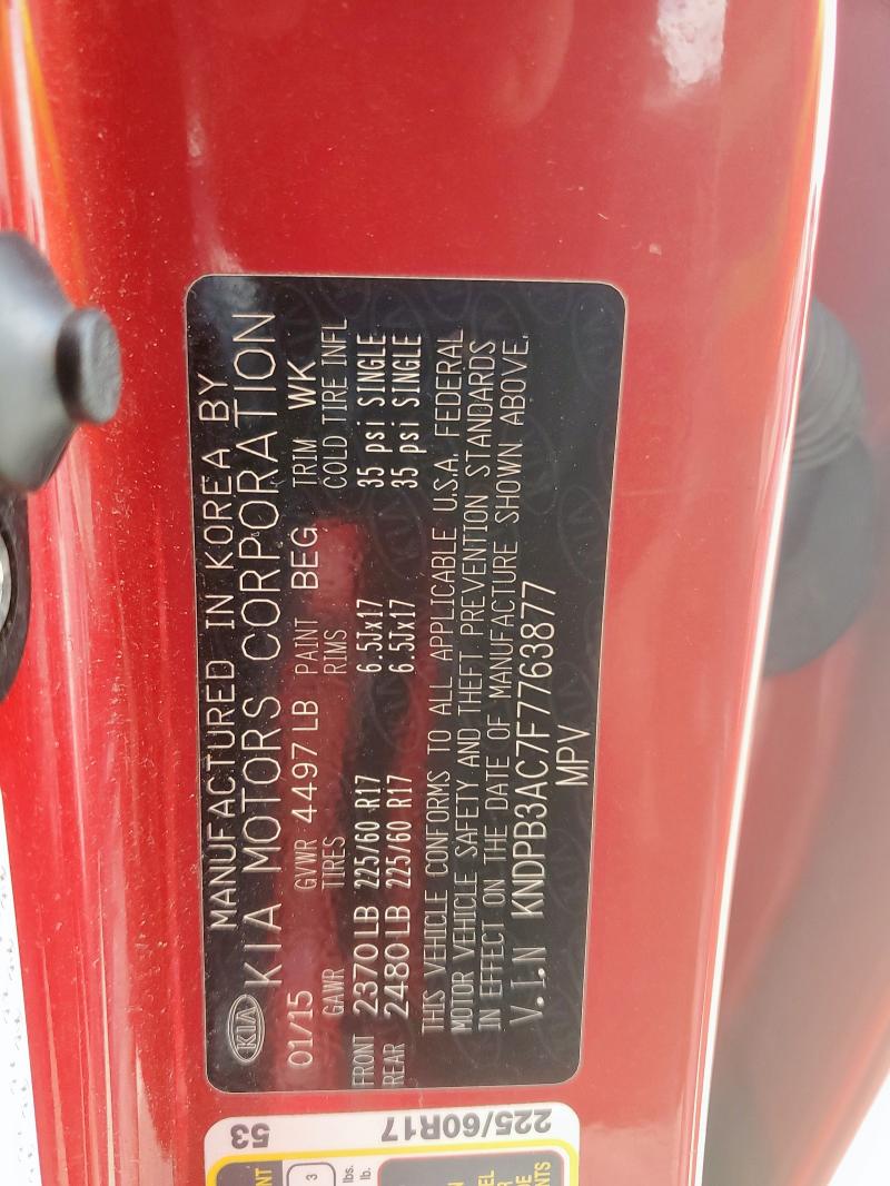 2015 KIA SPORTAGE L - KNDPB3AC7F7763877