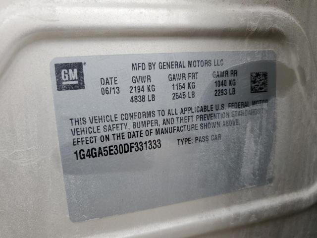 2013 BUICK LACROSSE - 1G4GA5E30DF331333