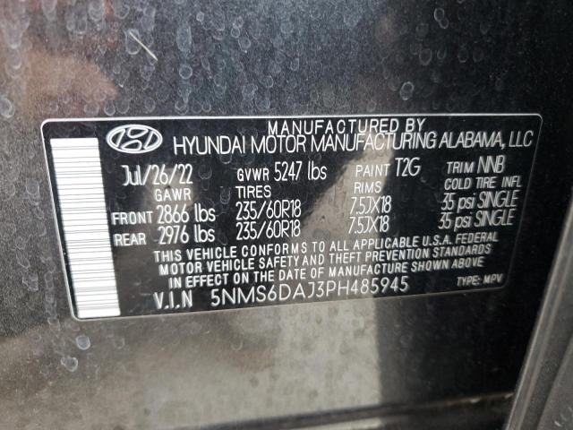 2023 HYUNDAI SANTA FE X - 5NMS6DAJ3PH485945