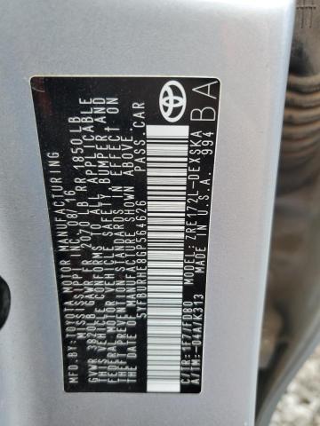 2016 TOYOTA COROLLA L - 5YFBURHE8GP564626