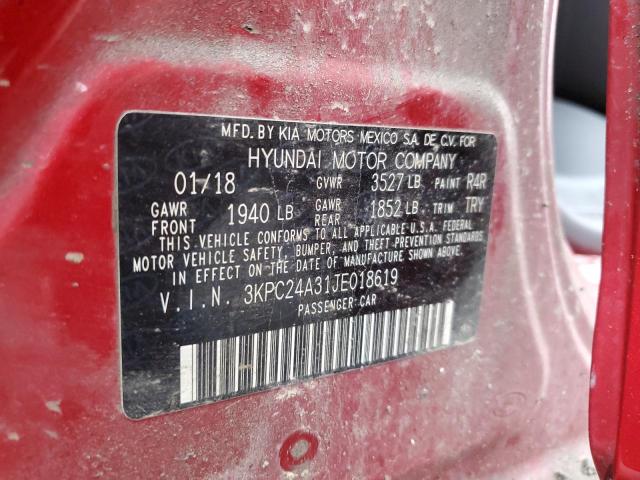 2018 HYUNDAI ACCENT SE - 3KPC24A31JE018619