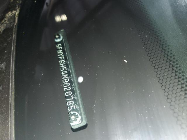 2022 HONDA PILOT EXL - 5FNYF6H54NB020765