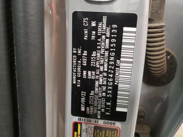 2022 KIA K5 GT LINE - 5XXG64J29NG159139