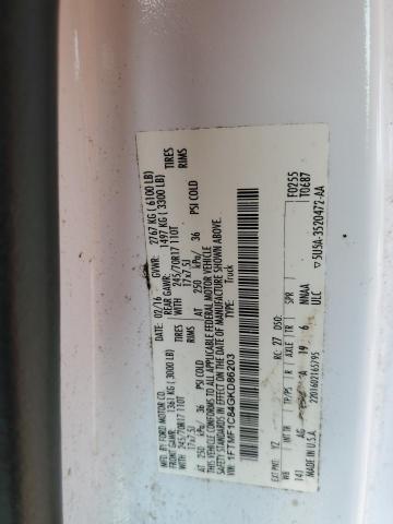 2016 FORD F150 1FTMF1C84GKD86203