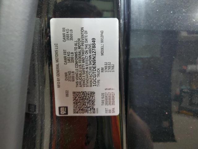 2022 CHEVROLET COLORADO Z 1GCGTDEN9N1278849