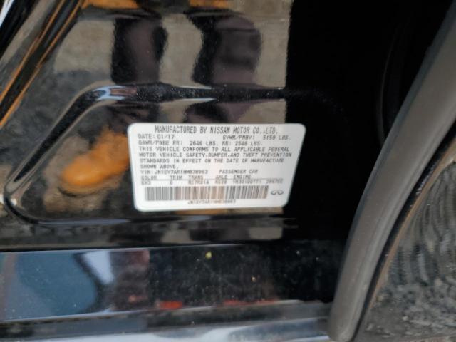 2017 INFINITI Q50 PREMIU JN1EV7AR1HM838963